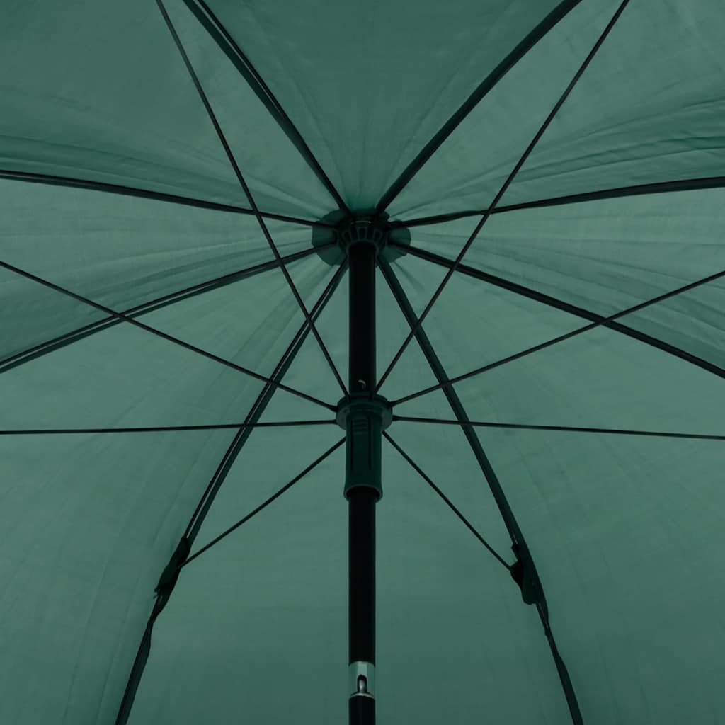 vidaXL Parasole wędkarskie 220 x 193 cm Poliester Oxford Okrągły