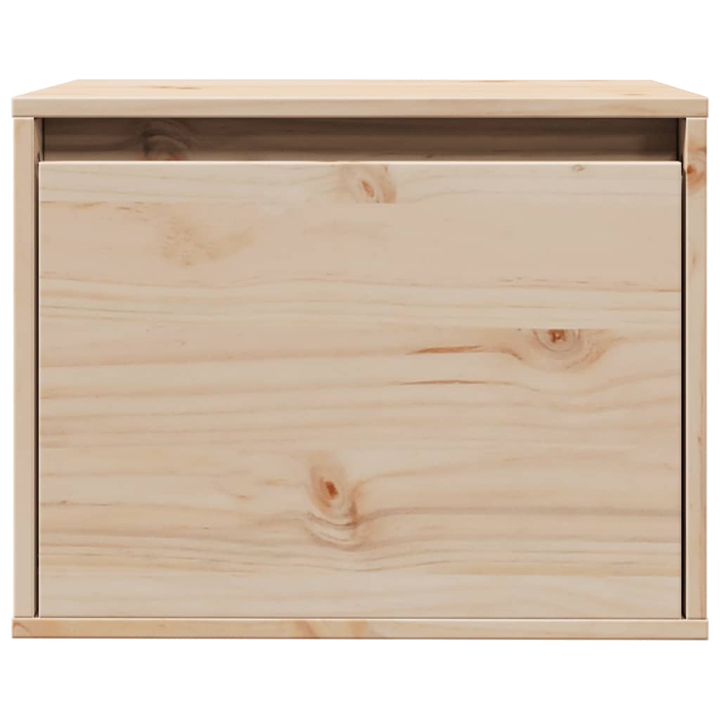 vidaXL Szafka ścienna, 45x30x35 cm, lite drewno sosnowe