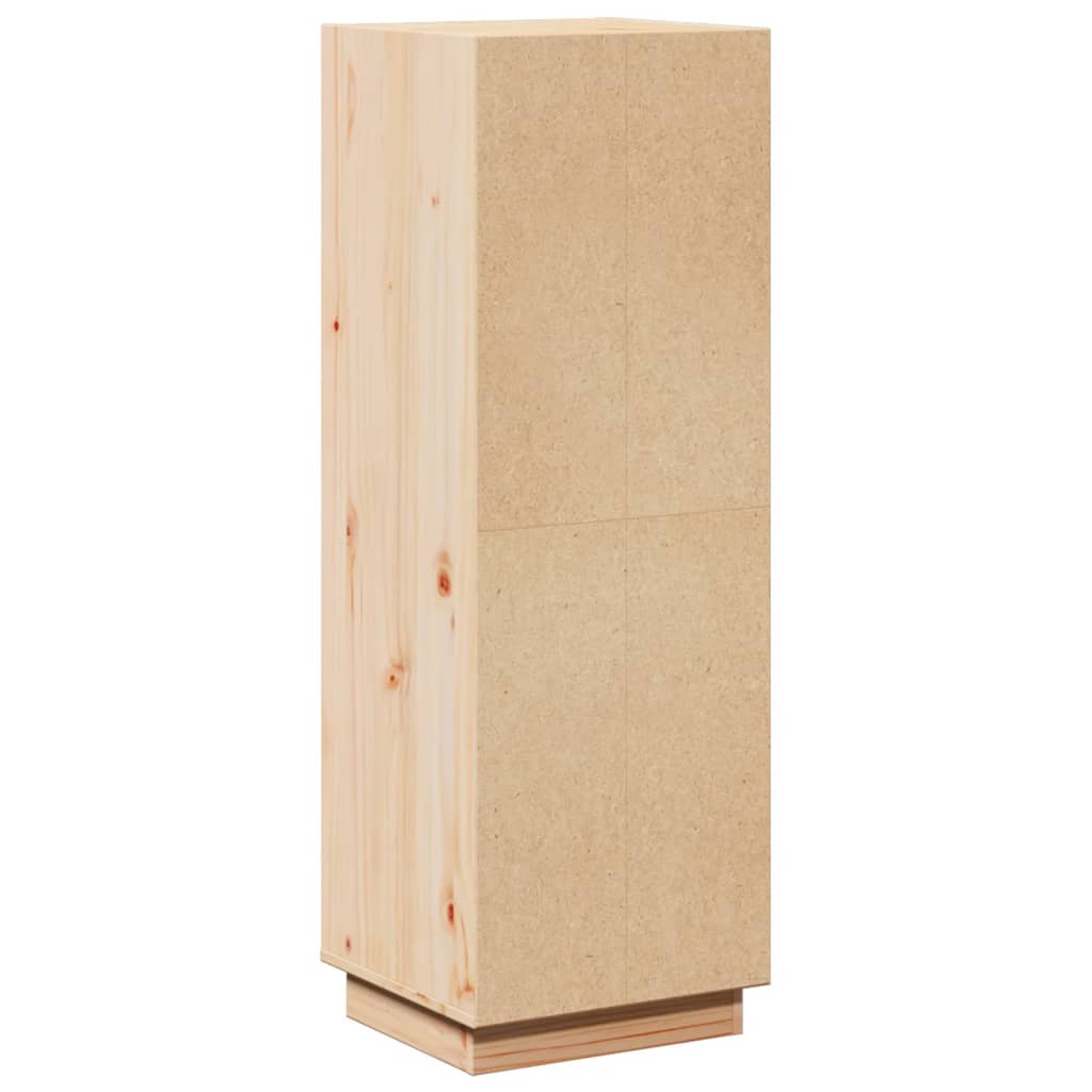 vidaXL Szafka, 37x34x110 cm, lite drewno sosnowe