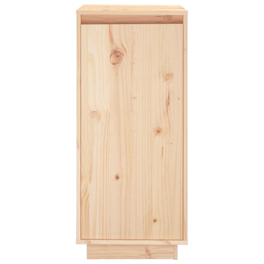 vidaXL Szafka na buty, 35x35x80 cm, lite drewno sosnowe