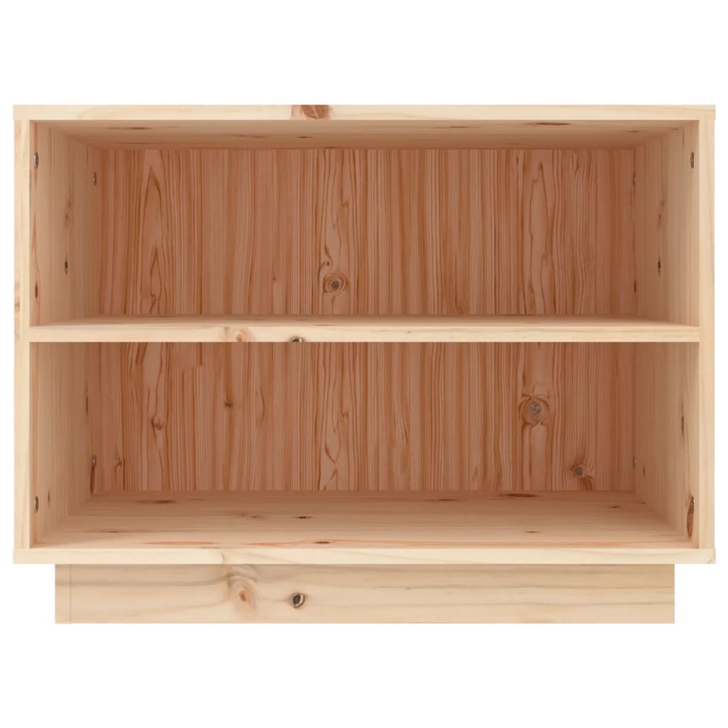 vidaXL Szafka na buty, 60x34x45 cm, lite drewno sosnowe
