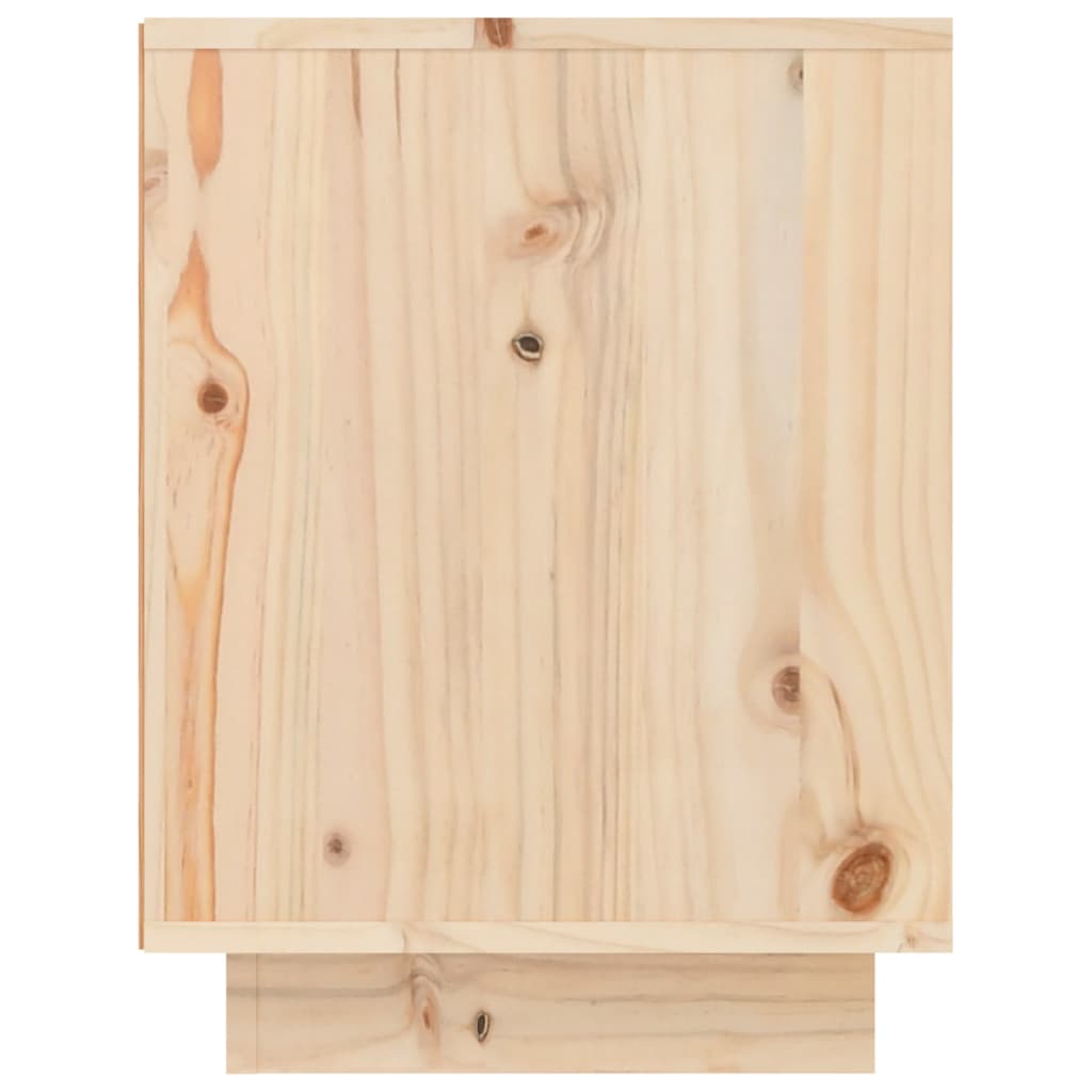 vidaXL Szafka na buty, 60x34x45 cm, lite drewno sosnowe