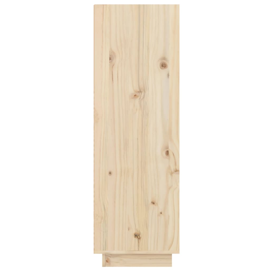 vidaXL Szafka na buty, 60x34x105 cm, lite drewno sosnowe