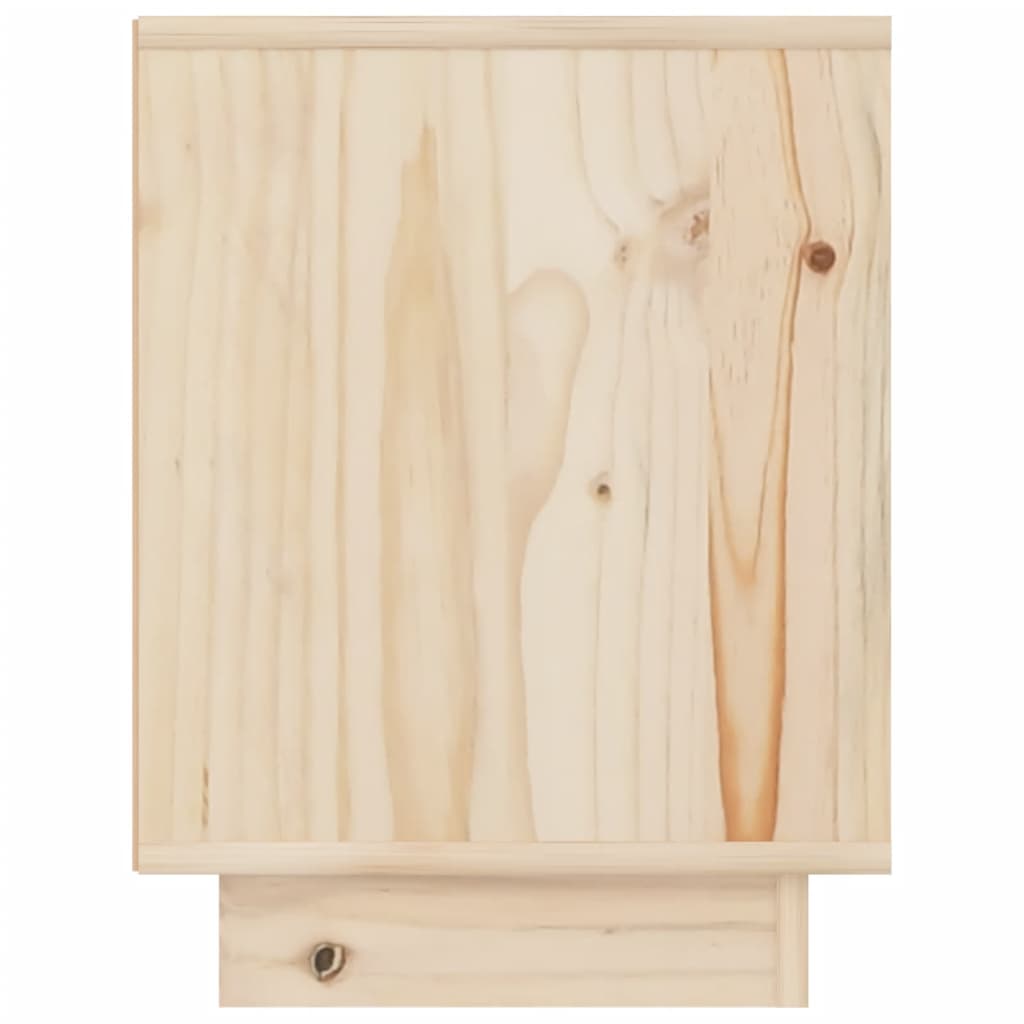 vidaXL Szafki nocne, 2 szt., 40x30x40 cm, lite drewno sosnowe