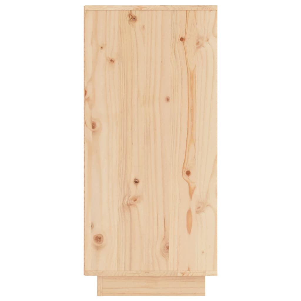 vidaXL Szafka, 31,5 x 34 x 75 cm, lite drewno sosnowe