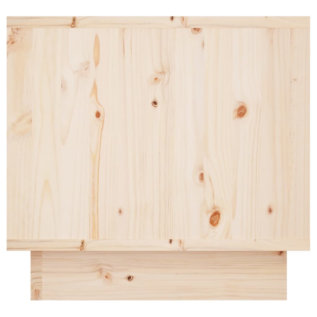 vidaXL Szafki nocne, 2 szt., 35x34x32 cm, lite drewno sosnowe