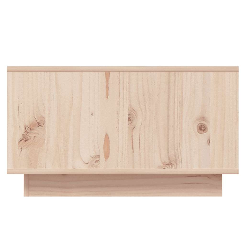 vidaXL Stolik kawowy, 55x56x32 cm, lite drewno sosnowe
