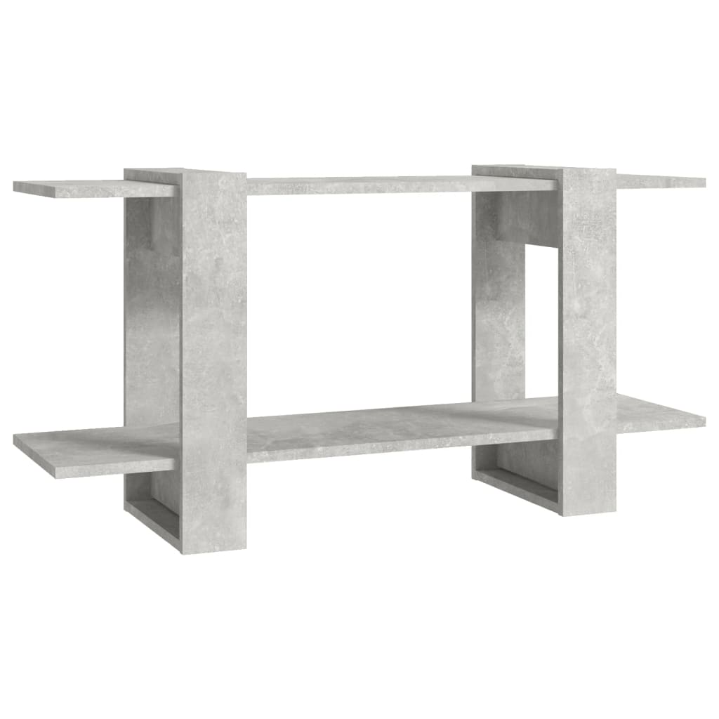 vidaXL Regał, betonowy szary, 100x30x51 cm, materiał drewnopochodny