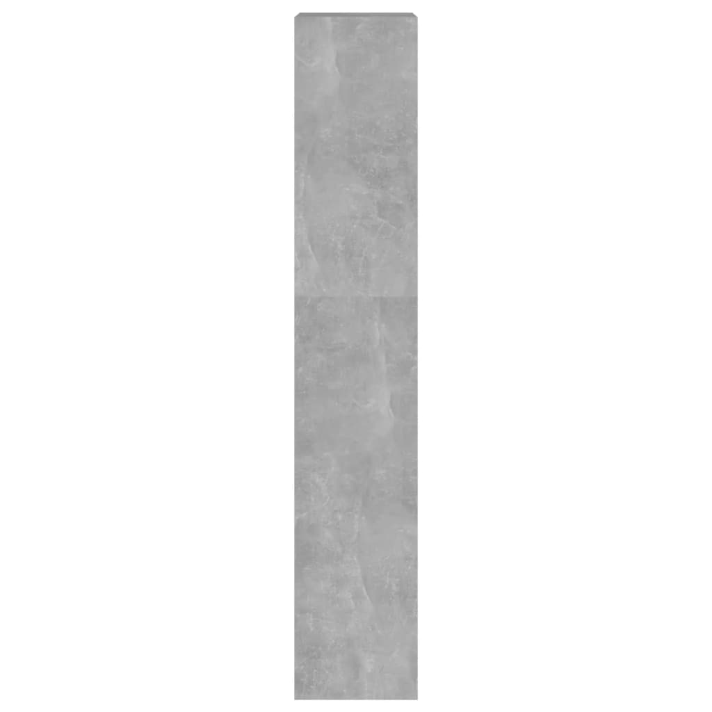 vidaXL Regał na książki/przegroda, szarość betonu, 40x30x166 cm