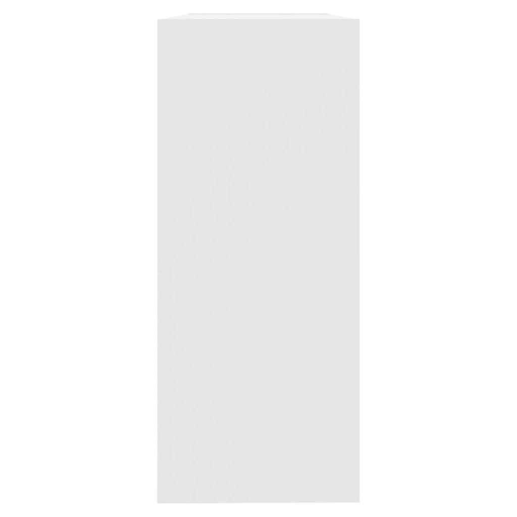 vidaXL Regał na książki/przegroda, biały, 100x30x72 cm