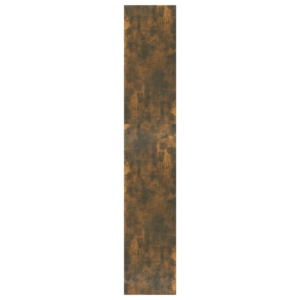 vidaXL Regał na książki/przegroda, przydymiony dąb, 80x30x166 cm