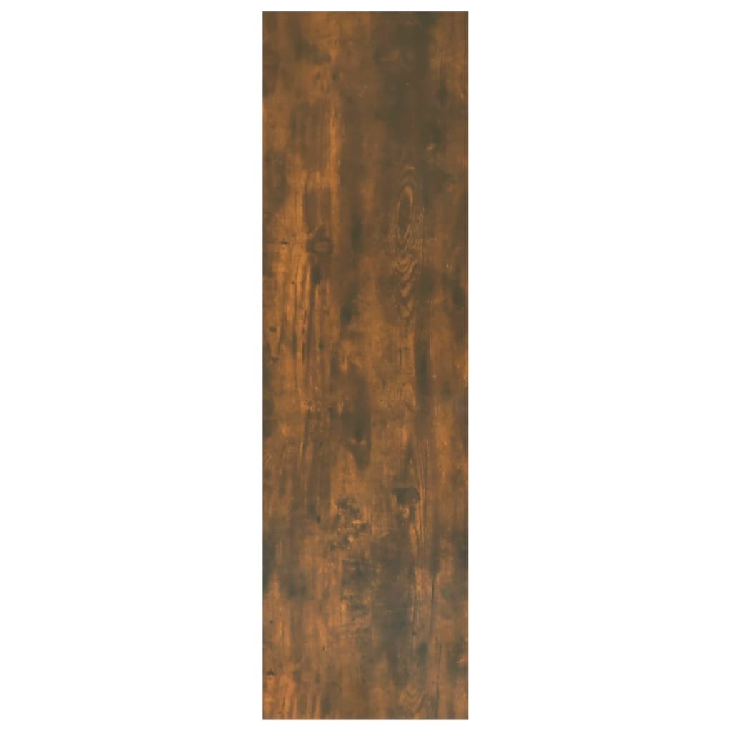 vidaXL Regał na książki/przegroda, przydymiony dąb, 100x30x103 cm