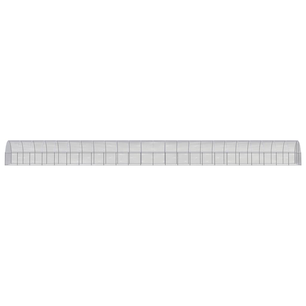 vidaXL Klatka zewnętrzna dla kurcząt, 3x24x2 m, stal galwanizowana