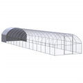 vidaXL Klatka zewnętrzna dla kurcząt, 3x16x2 m, stal galwanizowana