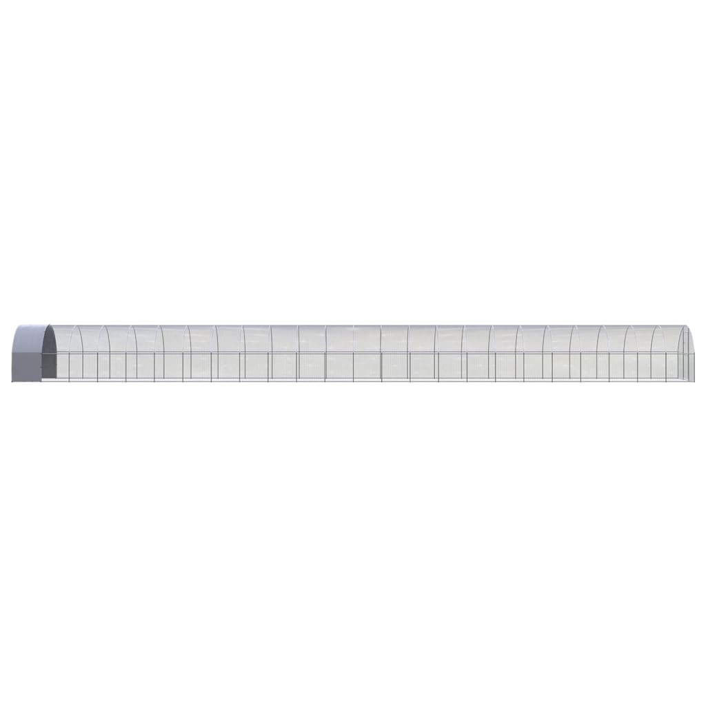 vidaXL Klatka zewnętrzna dla kurcząt, 3x24x2 m, stal galwanizowana