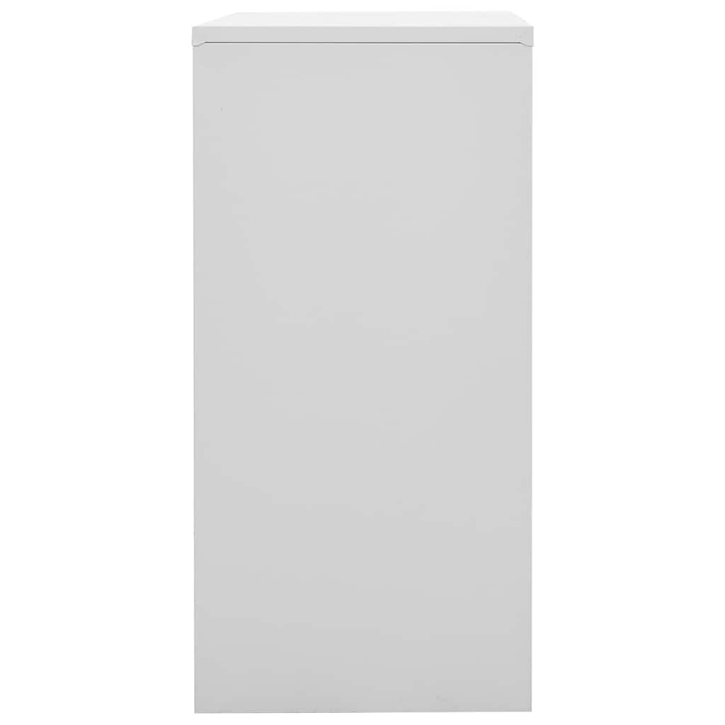 vidaXL Szafki zamykane, 5 szt., jasnoszaro-niebieskie, 90x45x92,5 cm