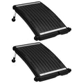 vidaXL Solarne podgrzewacze wody w basenie, łuki, 2 szt., 72,5x46 cm
