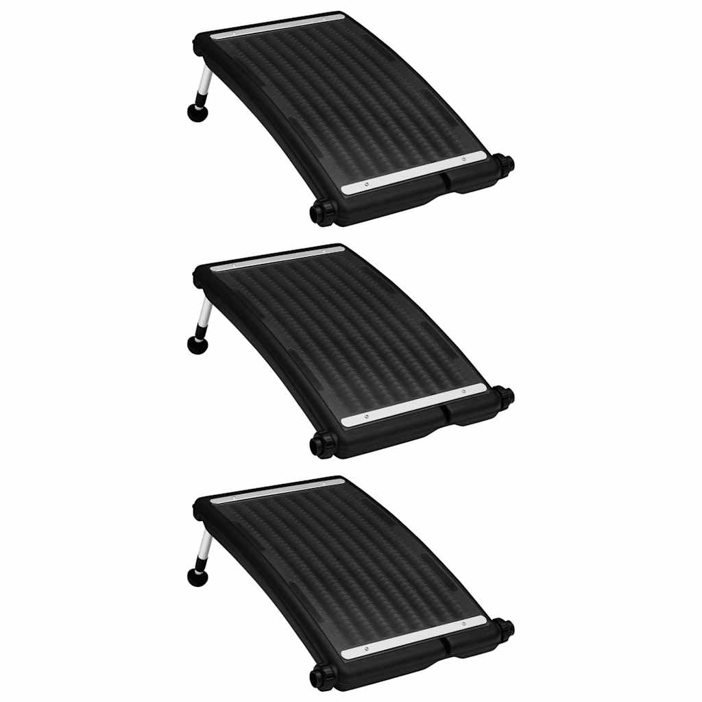 vidaXL Solarne podgrzewacze wody w basenie, łuki, 3 szt., 72,5x46 cm