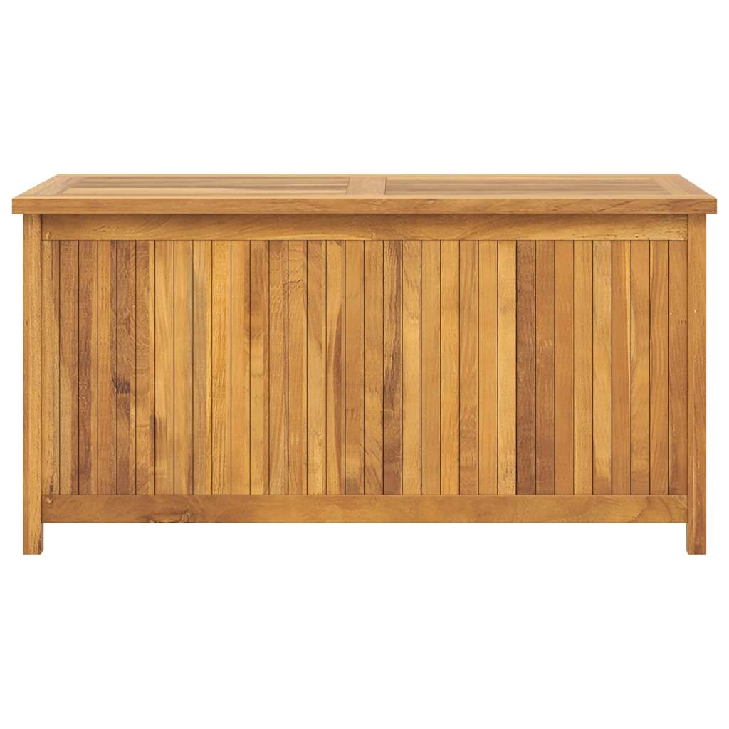 vidaXL Skrzynia ogrodowa, 114x50x58 cm, lite drewno tekowe