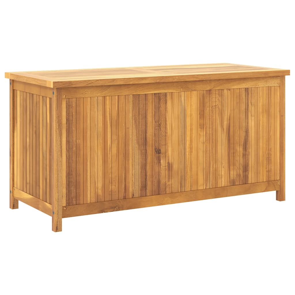 vidaXL Skrzynia ogrodowa, 114x50x58 cm, lite drewno tekowe