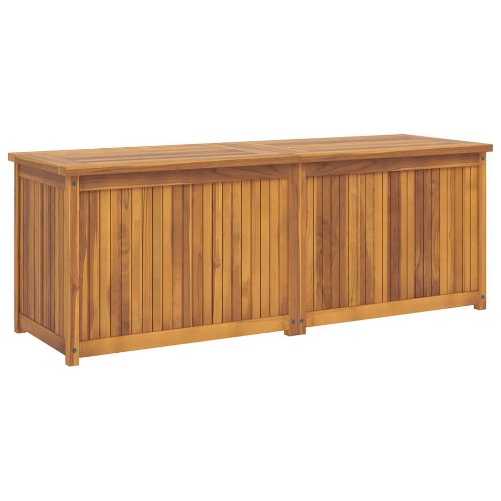 vidaXL Skrzynia ogrodowa, 150x50x55 cm, lite drewno tekowe