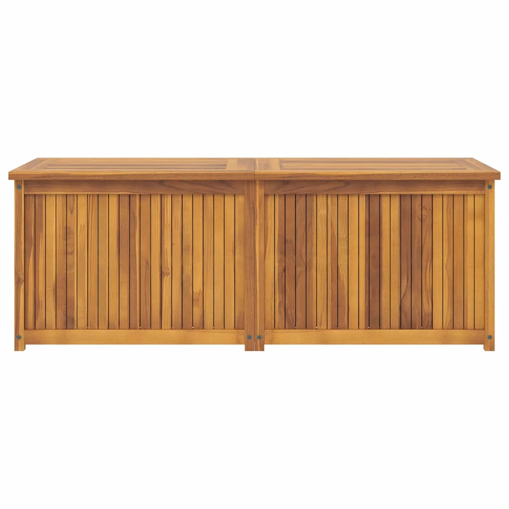 vidaXL Skrzynia ogrodowa, 150x50x55 cm, lite drewno tekowe