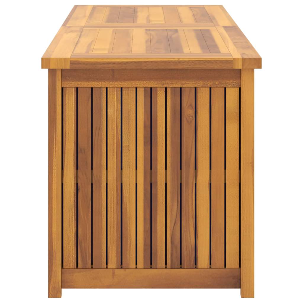 vidaXL Skrzynia ogrodowa, 150x50x55 cm, lite drewno tekowe