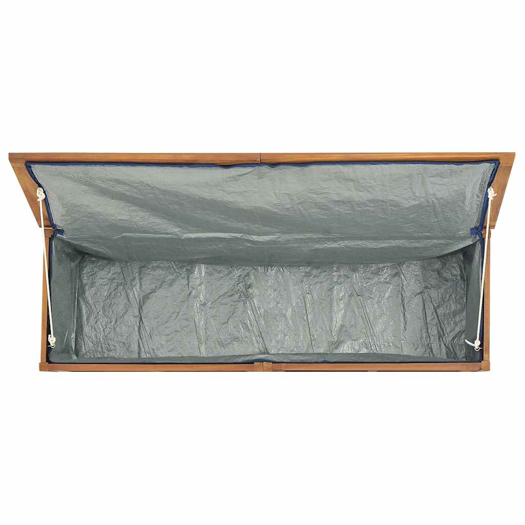 vidaXL Skrzynia ogrodowa, 150x50x55 cm, lite drewno tekowe