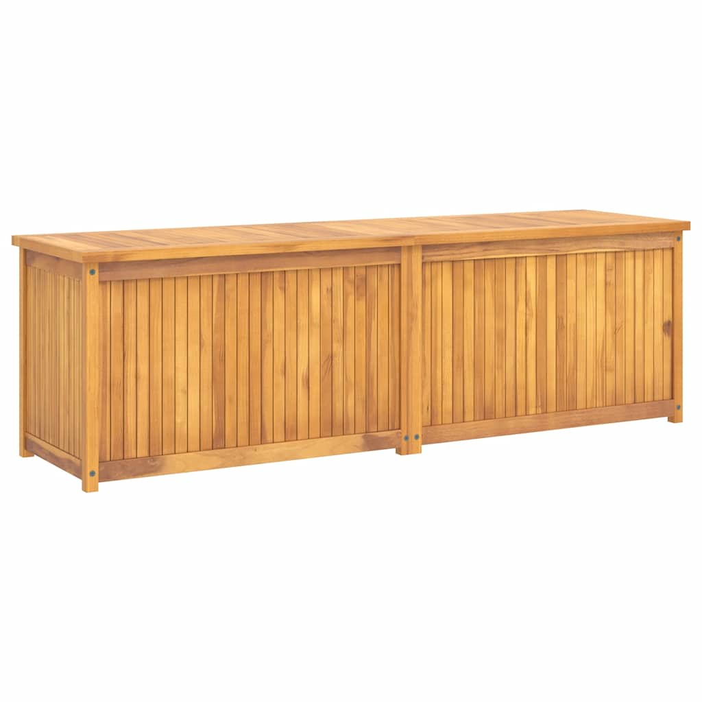vidaXL Skrzynia ogrodowa, 175x50x55 cm, lite drewno tekowe