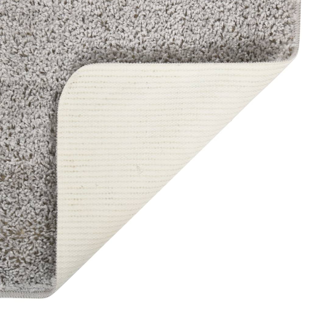vidaXL Dywan shaggy, jasnoszary, 160x230 cm, antypoślizgowy