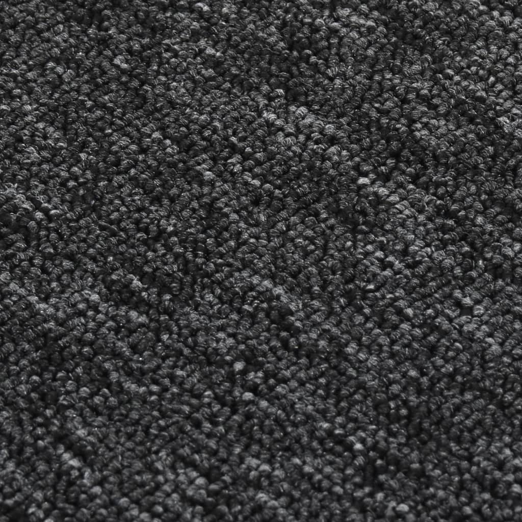 vidaXL Antypoślizgowe nakładki na schody, 15 szt., 60x25 cm, antracyt