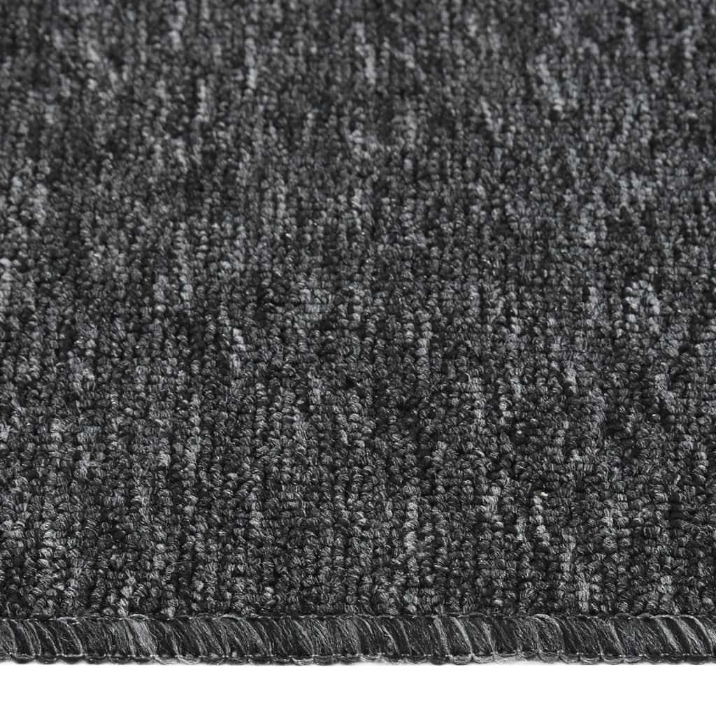 vidaXL Antypoślizgowe nakładki na schody, 15 szt., 75x20 cm, antracyt