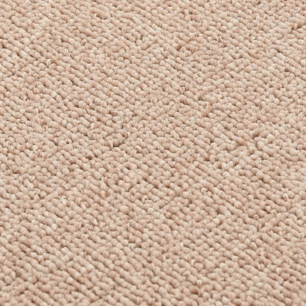 vidaXL Antypoślizgowe nakładki na schody, 15 szt., 75x20 cm, beżowe