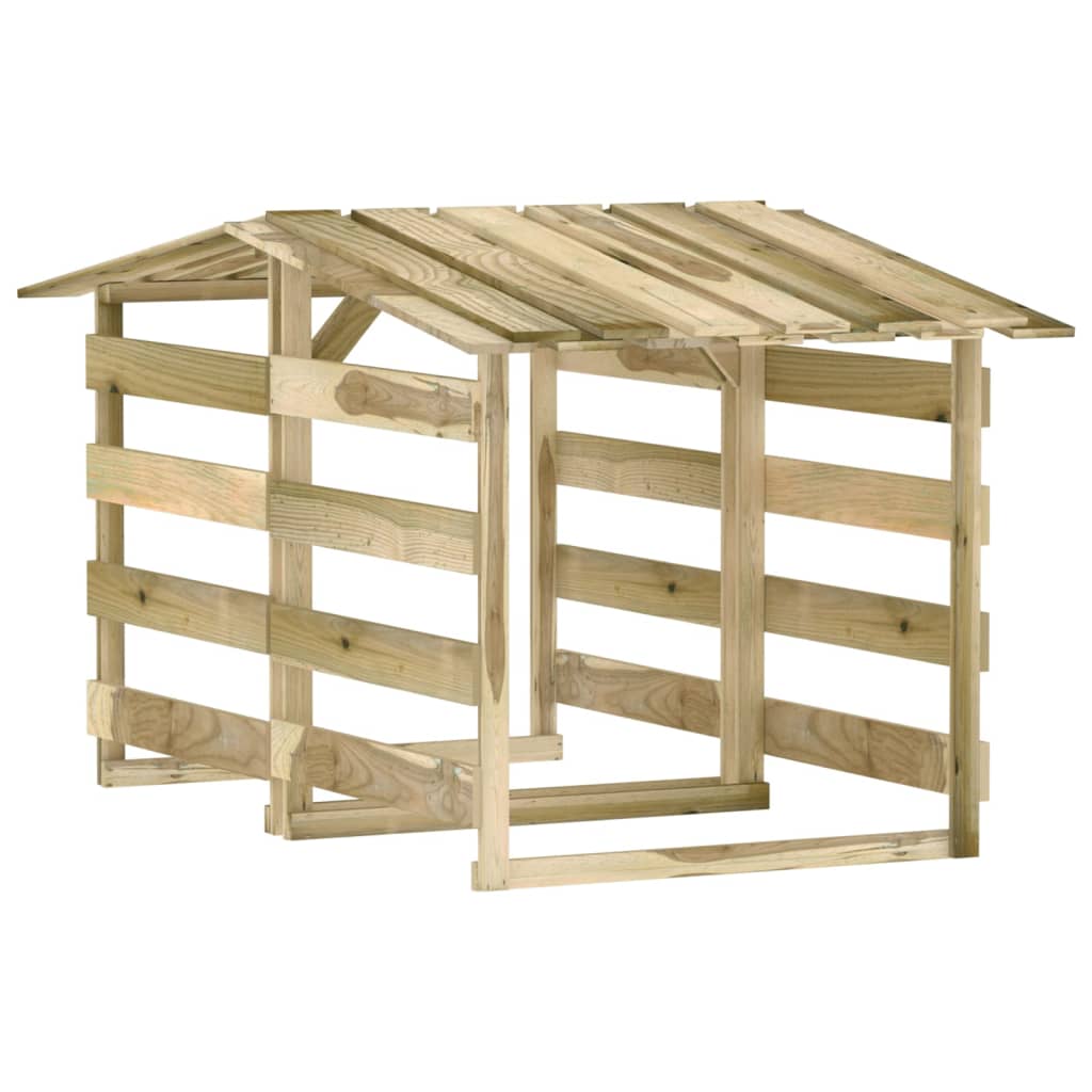 vidaXL Pergole ogrodowe z daszkiem, 2 szt., 100x90x100 cm, sosnowe