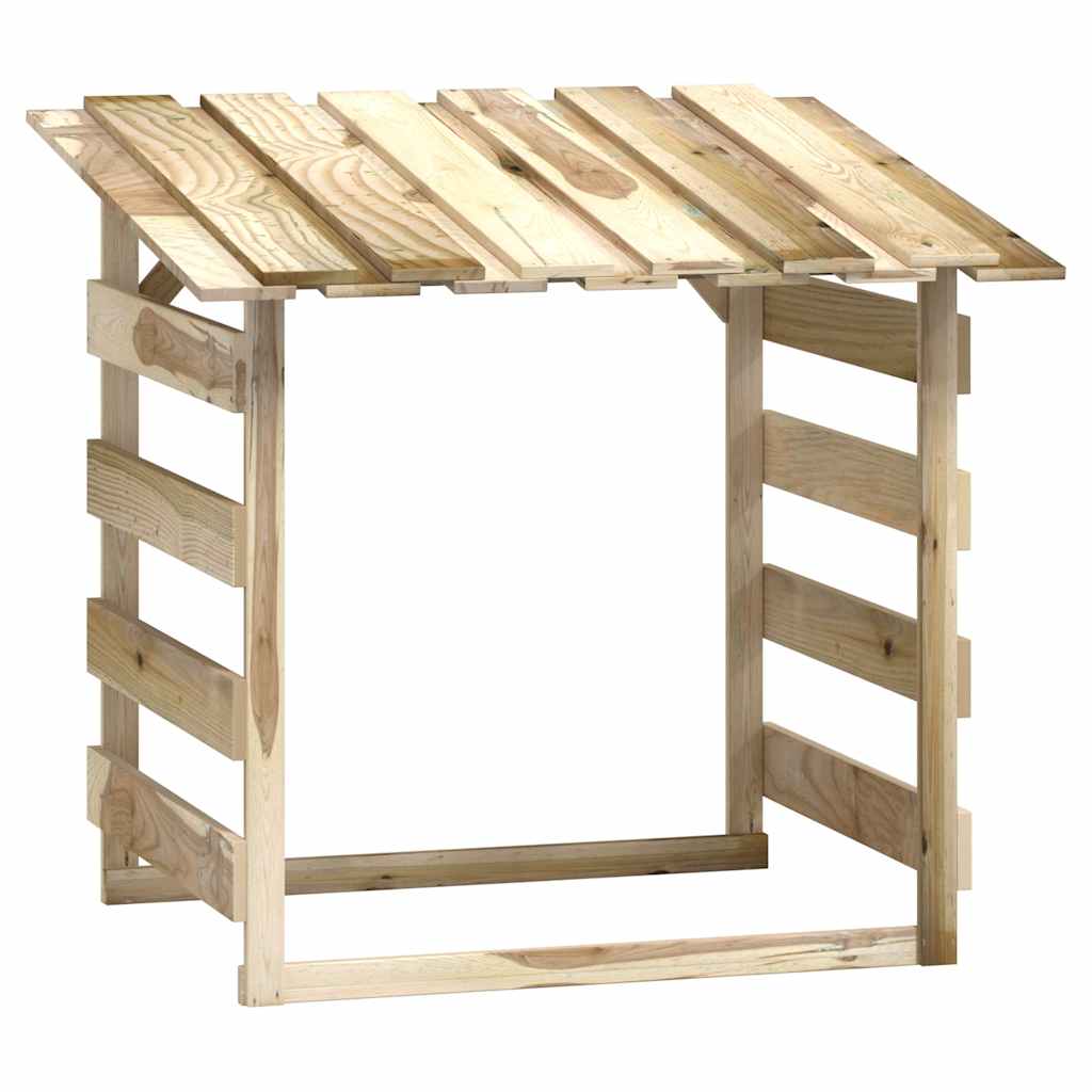 vidaXL Pergole ogrodowe z daszkiem, 4 szt., 100x90x100 cm, sosnowe