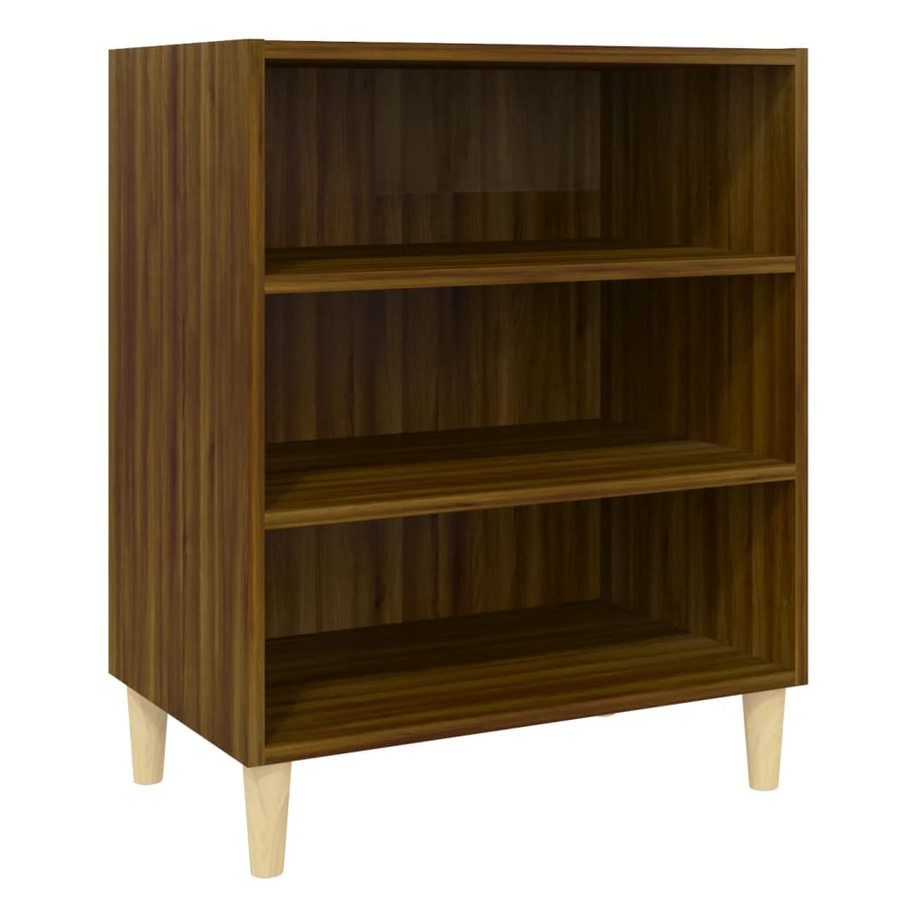 vidaXL Szafka, brązowy dąb, 57x35x70 cm, materiał drewnopochodny