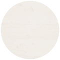 vidaXL Blat stołu, biały, Ø70x2,5 cm, lite drewno sosnowe