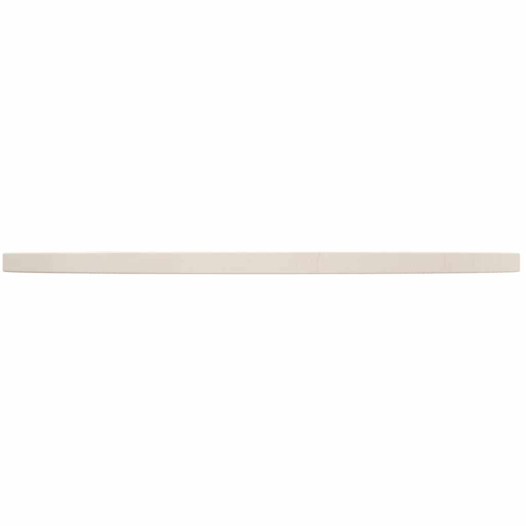vidaXL Blat stołu, biały, Ø70x2,5 cm, lite drewno sosnowe