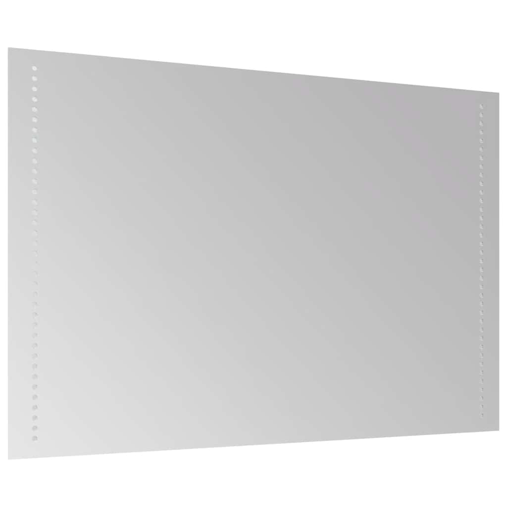 vidaXL Lustro łazienkowe z LED, 90x60 cm
