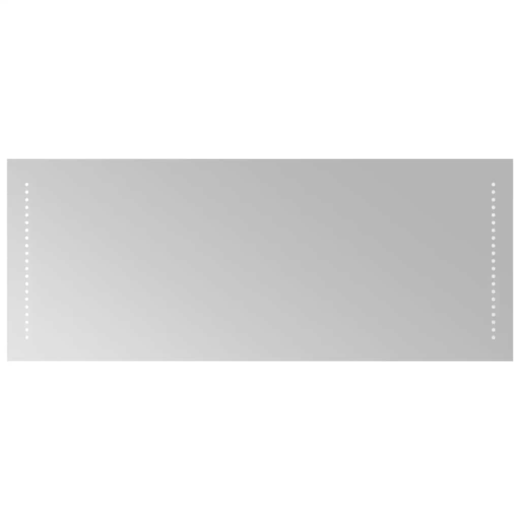 vidaXL Lustro łazienkowe z LED, 100x40 cm