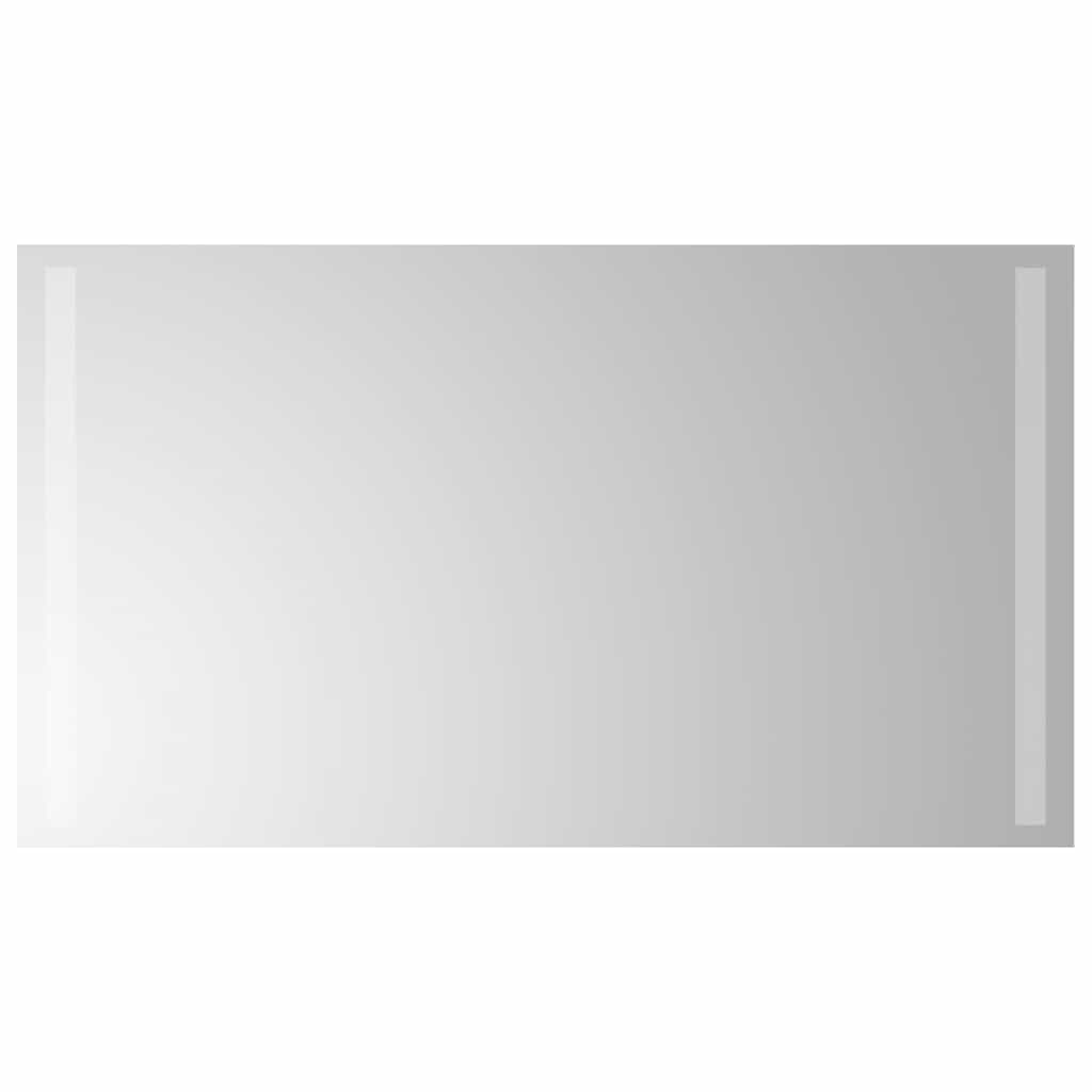 vidaXL Lustro łazienkowe z LED, 70x40 cm