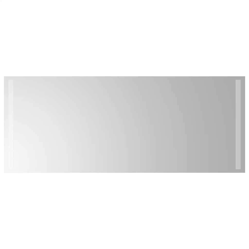 vidaXL Lustro łazienkowe z LED, 100x40 cm