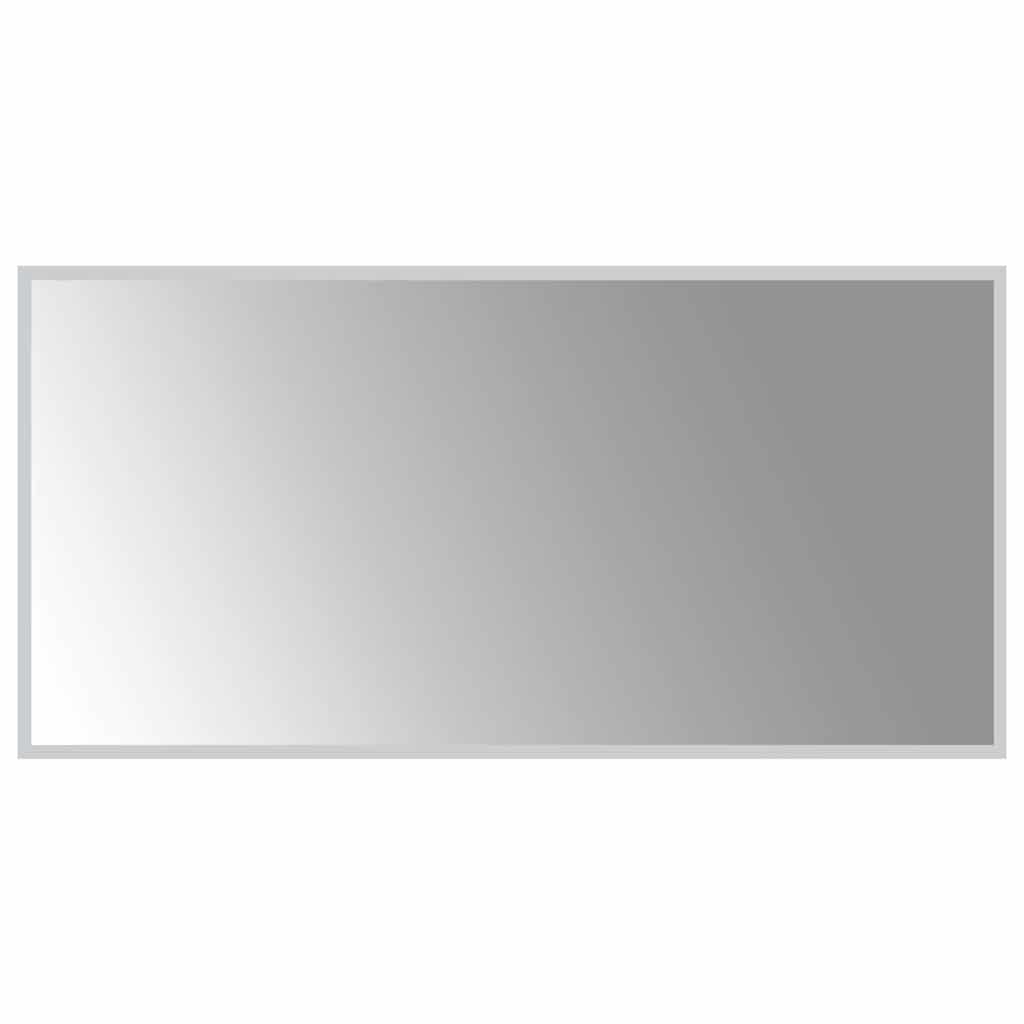 vidaXL Lustro łazienkowe z LED, 100x50cm