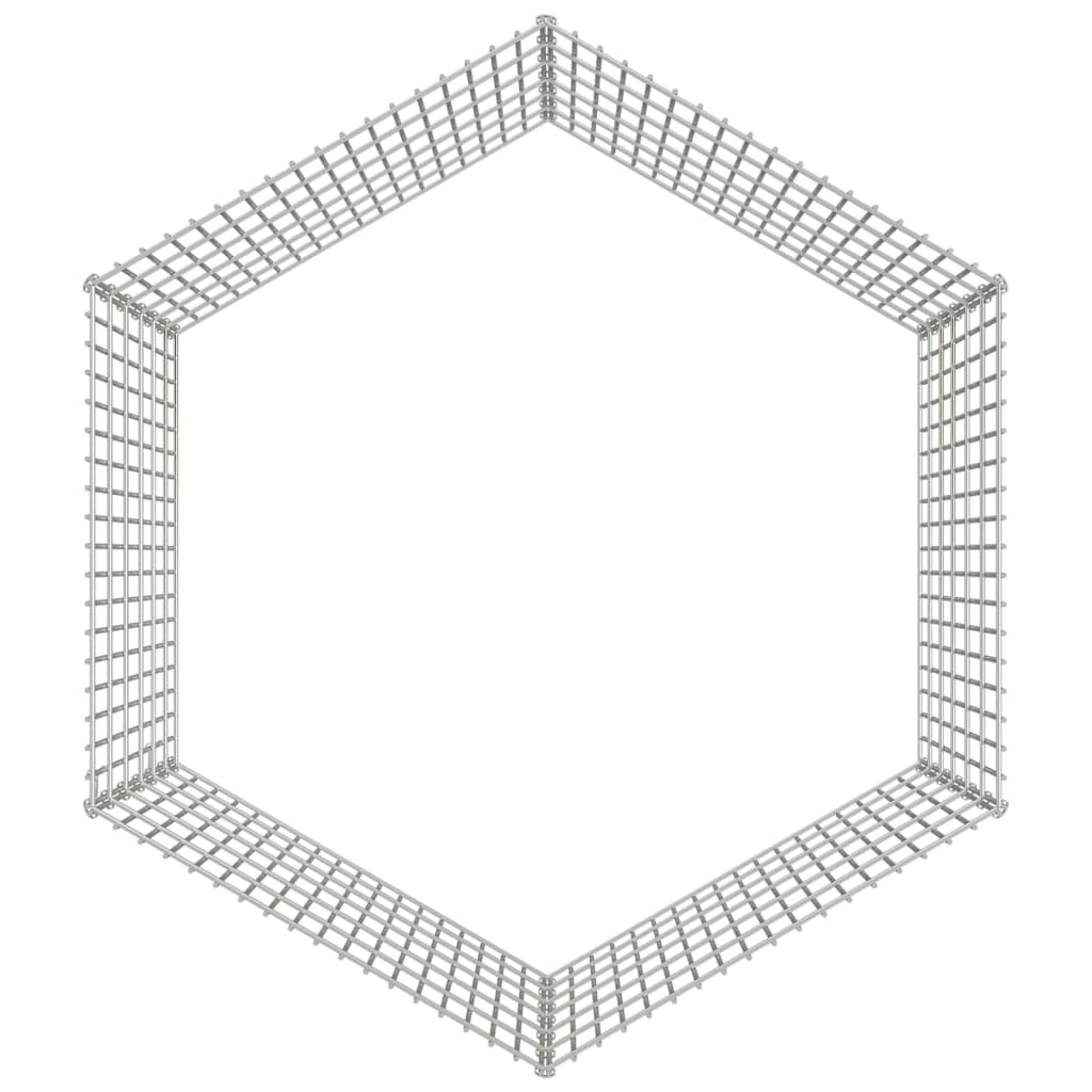 vidaXL Kojec dla zwierząt, 6 paneli, 54x60 cm, galwanizowane żelazo