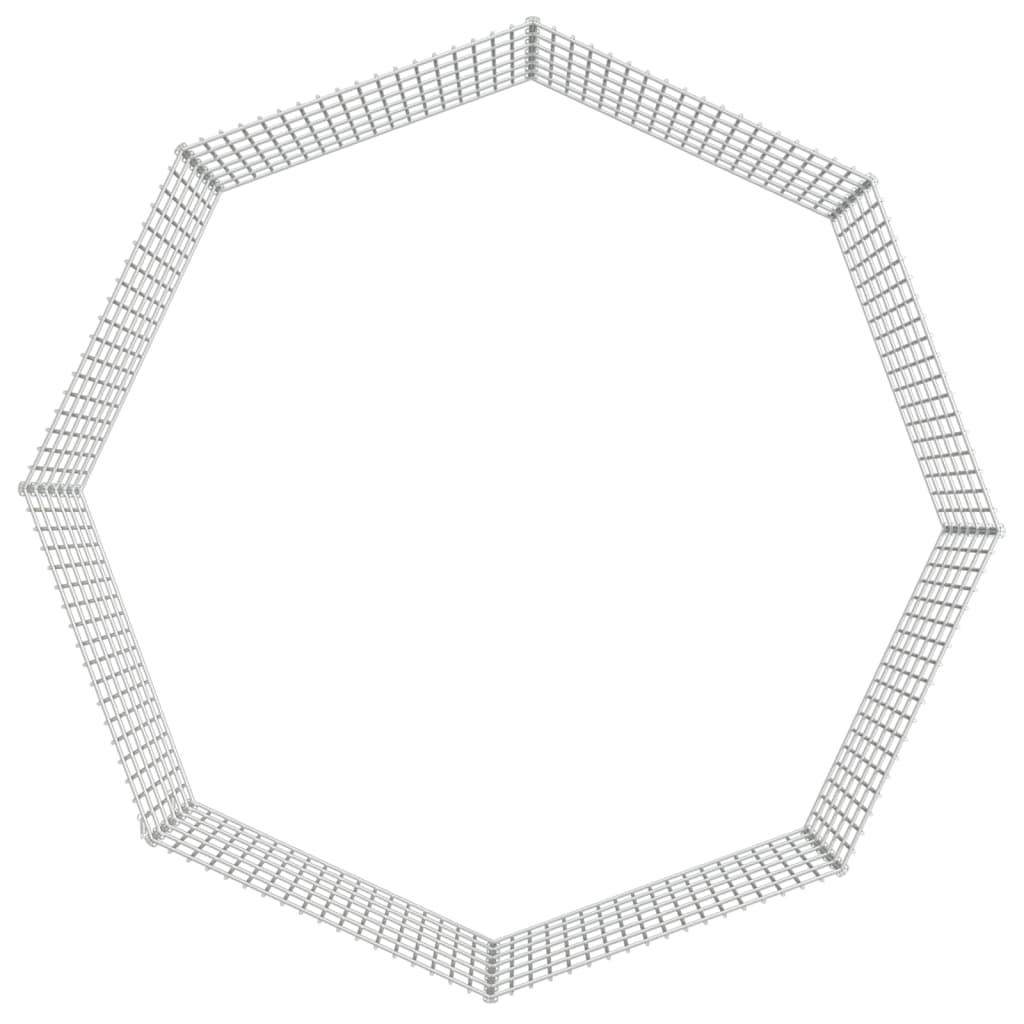 vidaXL Kojec dla zwierząt, 8 paneli, 54x60 cm, galwanizowane żelazo