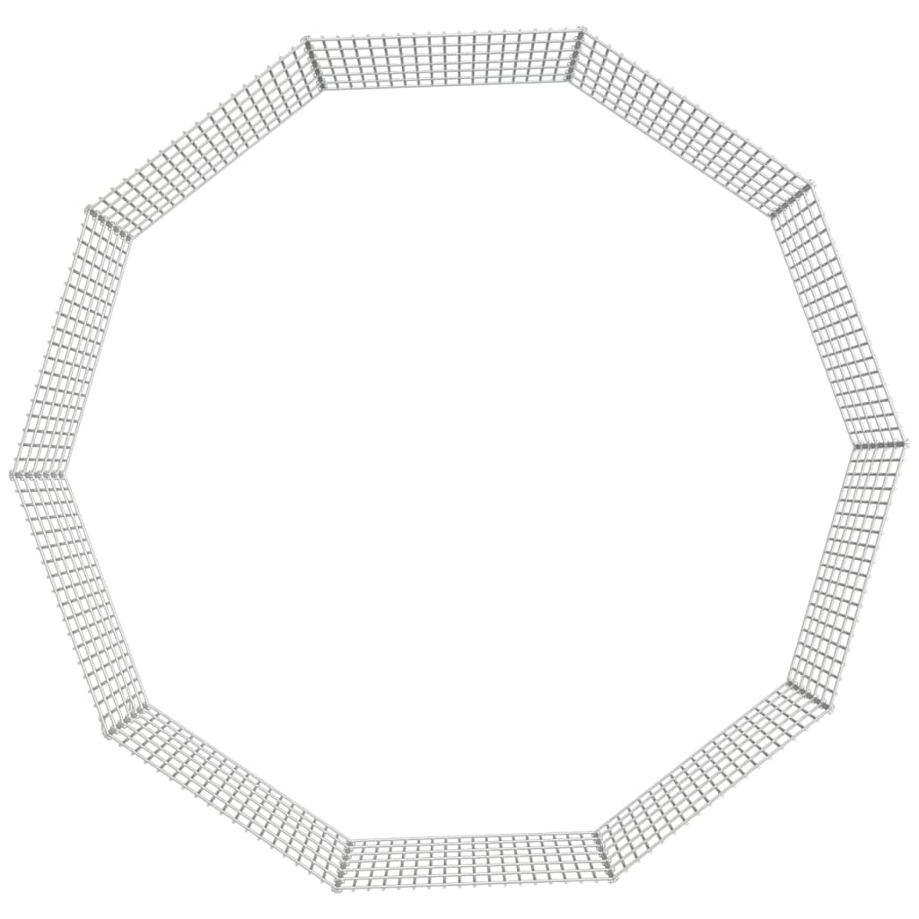 vidaXL Kojec dla zwierząt, 10 paneli, 54x60 cm, galwanizowane żelazo