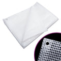 vidaXL Plandeka Leno, 140 g/m², 6x6 m, biała