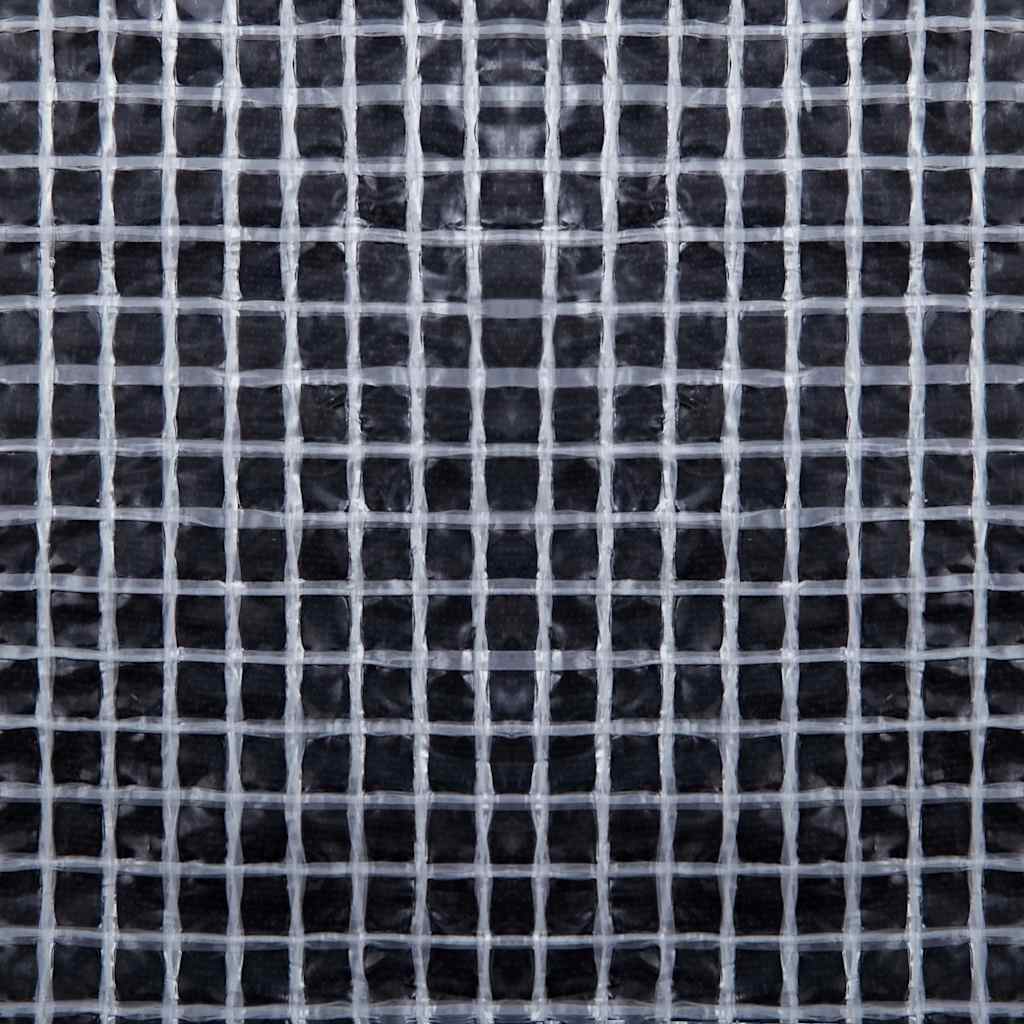 vidaXL Plandeka Leno, 140 g/m², 6x8 m, biała