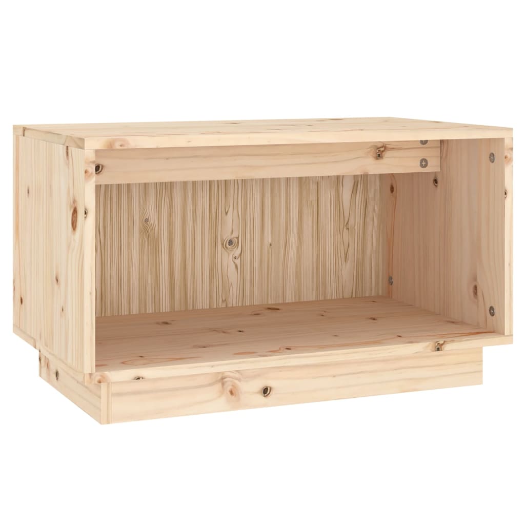 vidaXL Szafka pod telewizor, 60x35x35 cm, lite drewno sosnowe