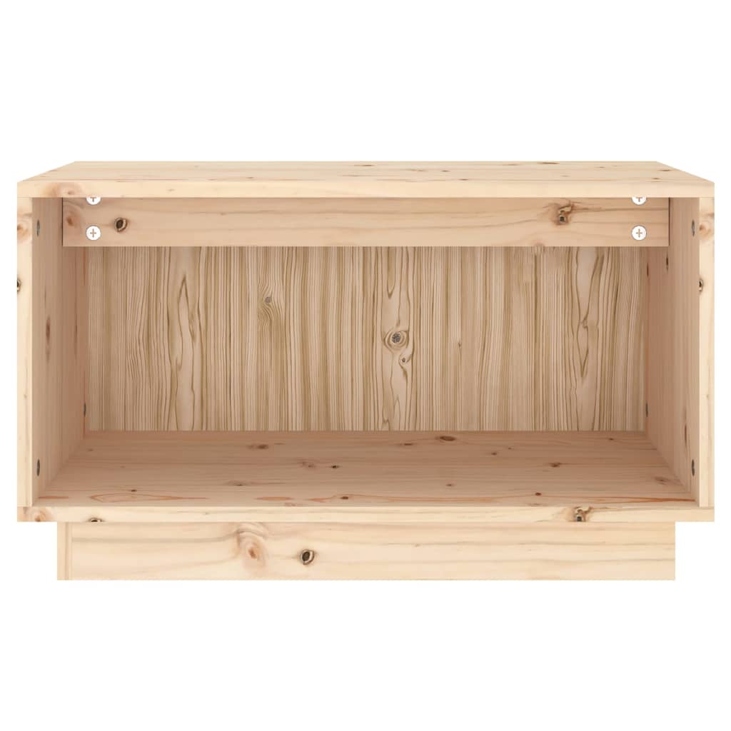vidaXL Szafka pod telewizor, 60x35x35 cm, lite drewno sosnowe